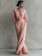 Fiora – Linen Blend Maxi Dress