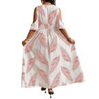 Wivina – Boho Cold Shoulder Summer Dress