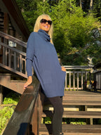 Beyond Soft Turtleneck With Pockets | T352