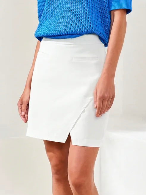Flatten-It Faux Wrap Skort | SK216