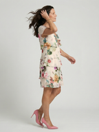 Kenza - Elegant Comfort Ruffle Dress