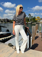 Frank Lyman Classic White Denim | JN216