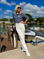 Frank Lyman Classic White Denim | JN216