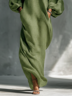 Rowan - Cold Shoulder Maxi Dress