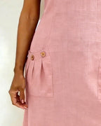 Marlow - Cotton Dress with Zip Pocket