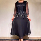 Emmeline – Graceful Midi Dress with Detail