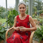 Lucille – Artistic Summer Midi Dress
