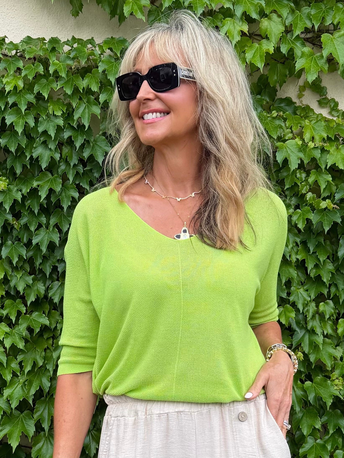 Positano Italian Knit Top | T336