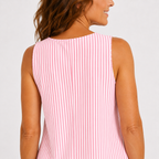 Florence – Relaxed Striped Pinafore Dress