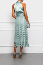 Agatha - Halter Neck Midi Dress