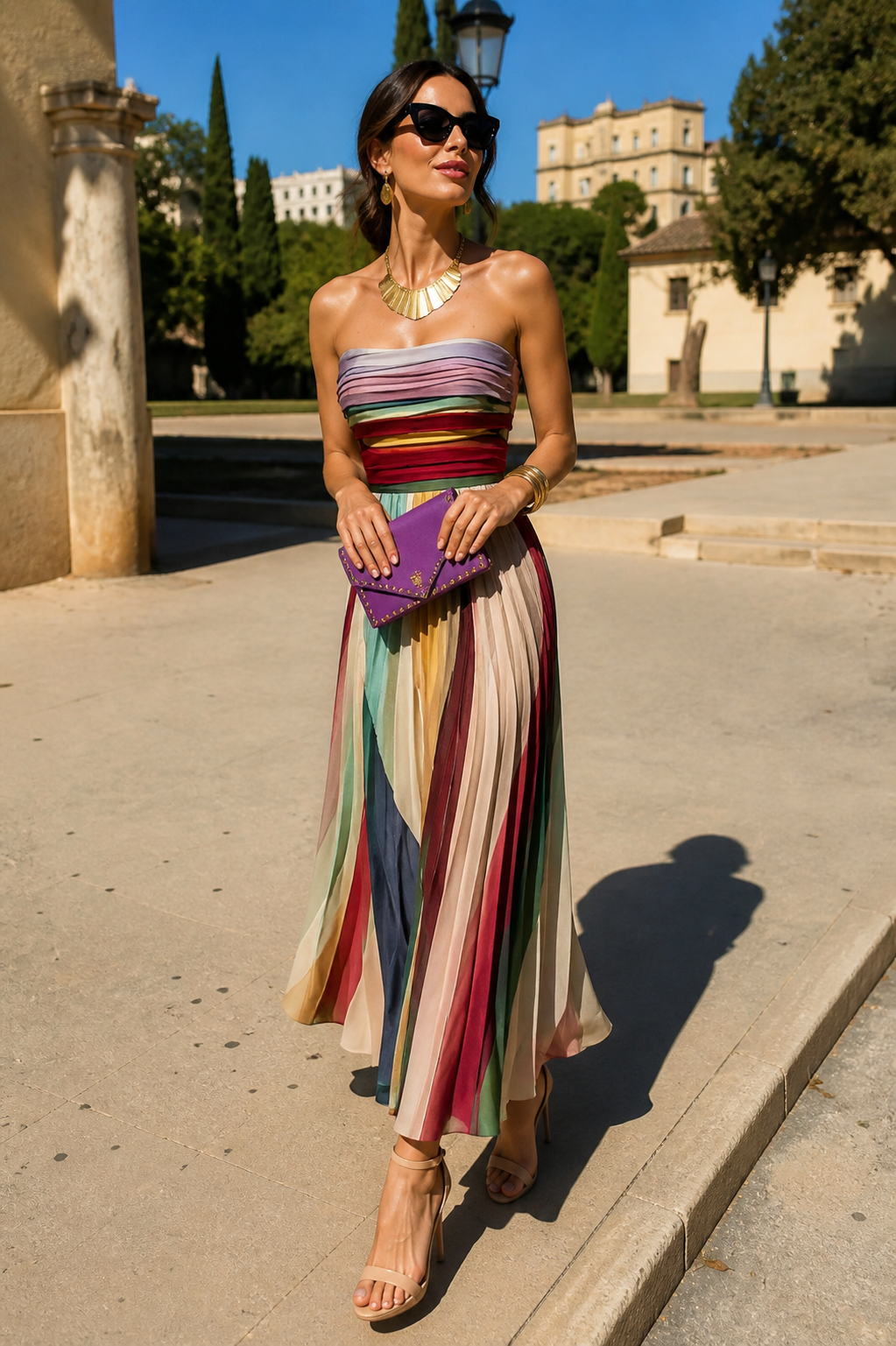 Tegan – Elegant Flowing Maxi Dress