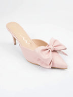 Bow Pointed Toe Heel | SA208