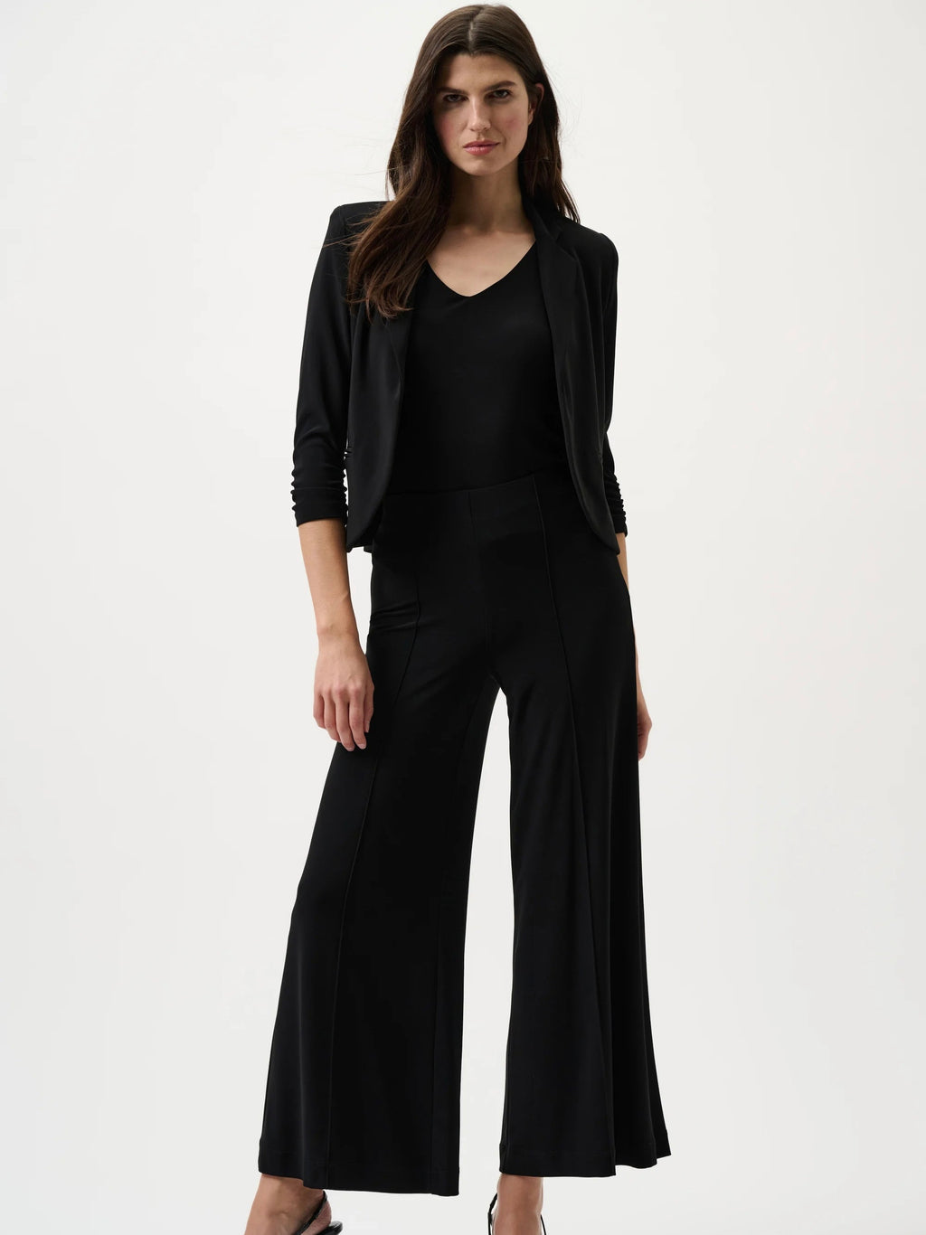 Classic Wide Leg Pant With Pleat | R281