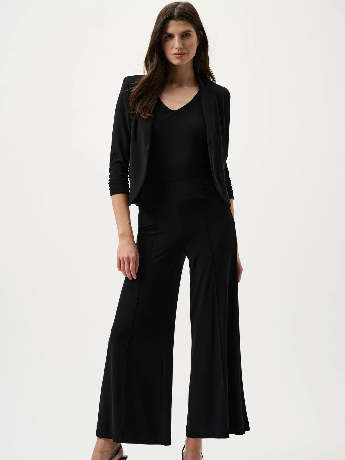 Classic Wide Leg Pant With Pleat | R281