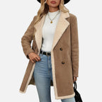 Emma | Women's Trench Coat With Pockets And Long Sleeve | Classic