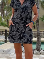 Pull-On Skort With Rounded Hem | SK221