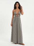 Kayleigh – Flowing Halterneck Summer Dress
