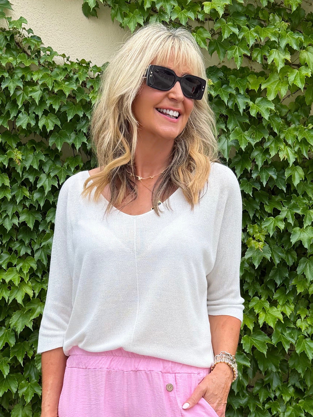 Positano Italian Knit Top | T336