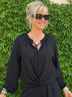 Fabulous Front Crossover Blouse | T351