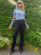Scuba Pull-On Flared Pant | R294