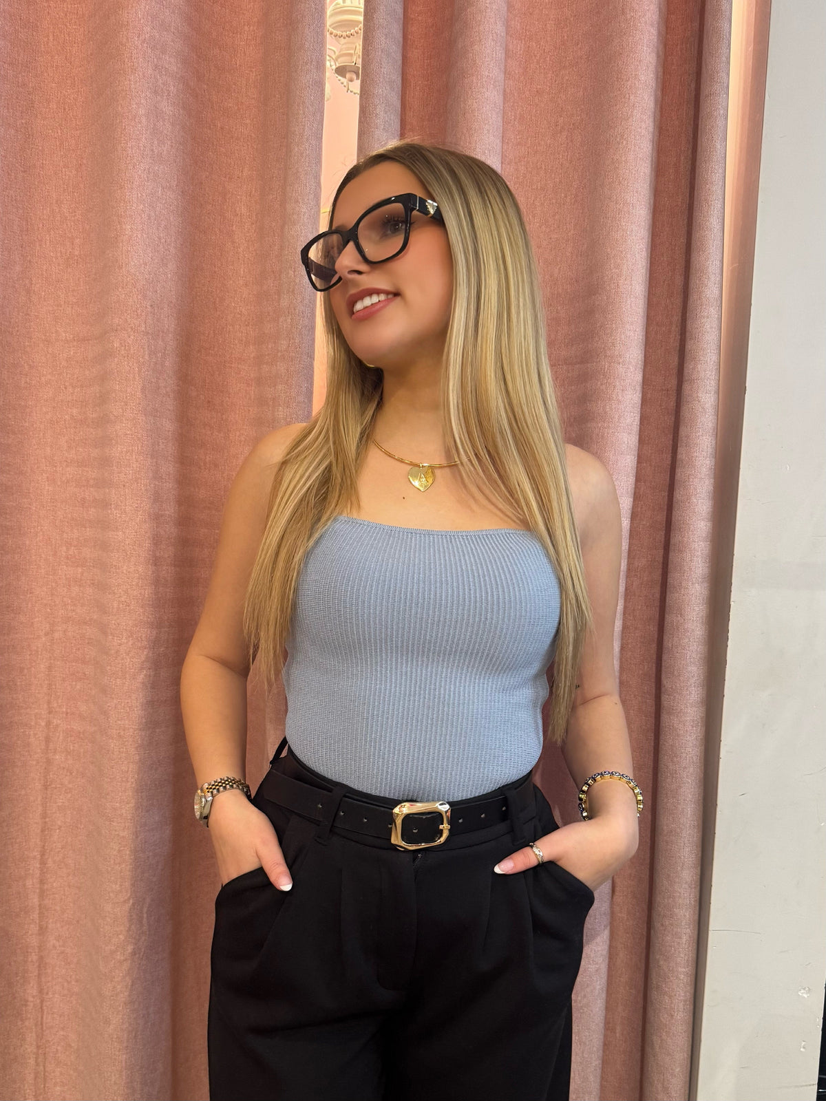 Gorgeous Ribbed Tube Top | T324