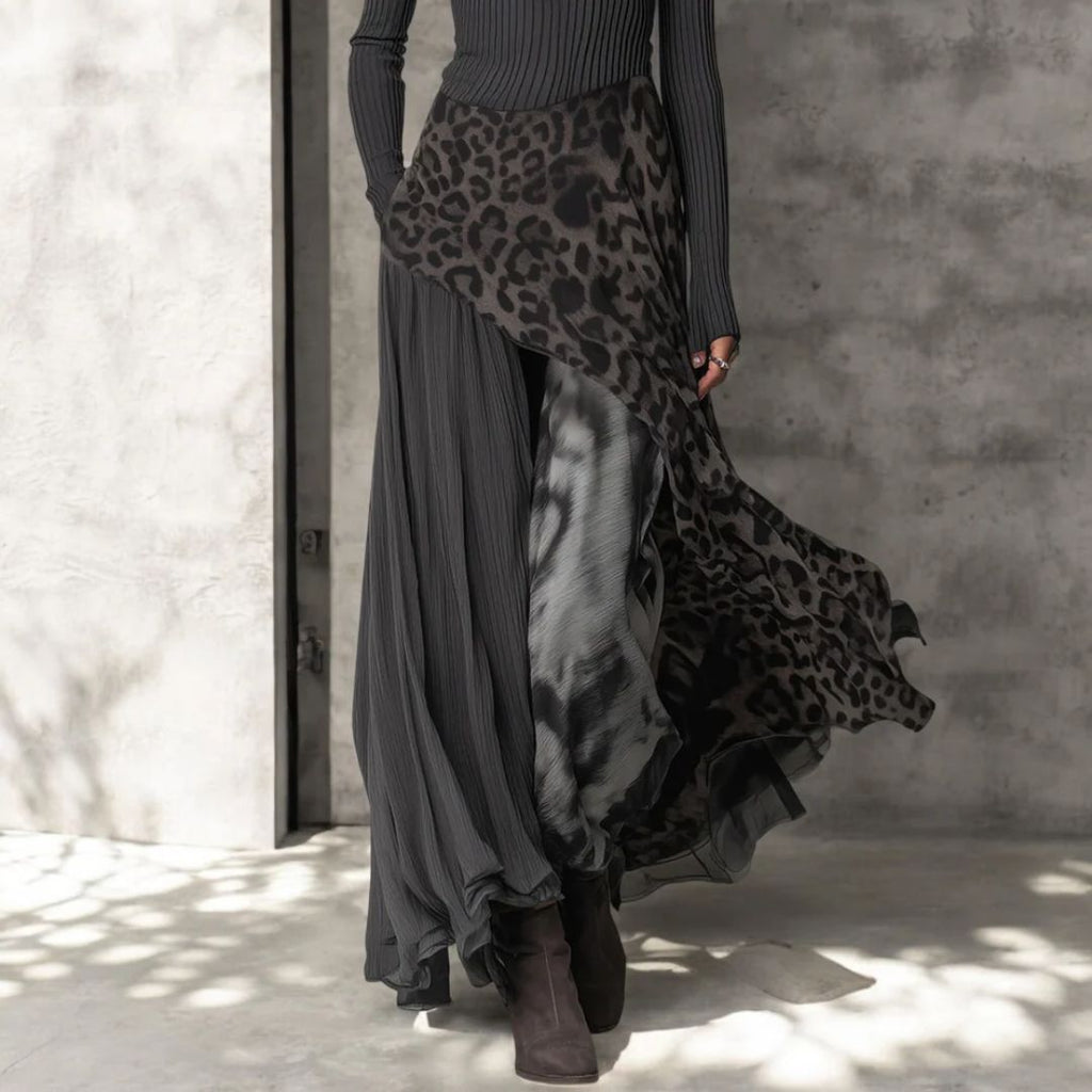 Ashlyn – Leopard Print Maxi Dress