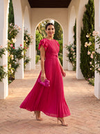 Shannon - Elegant Flowing Midi Dress