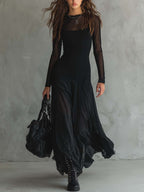 Neve – Tulle Maxi Dress