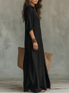 Andie – Flowing Black Maxi Dress