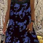 Vivien – Floral Lace Midi Dress