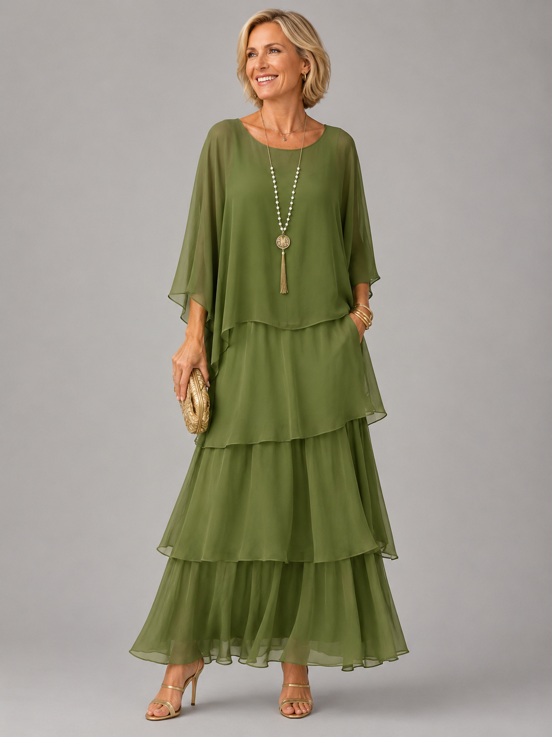 Gloria – Flowing Elegant Maxi Dress