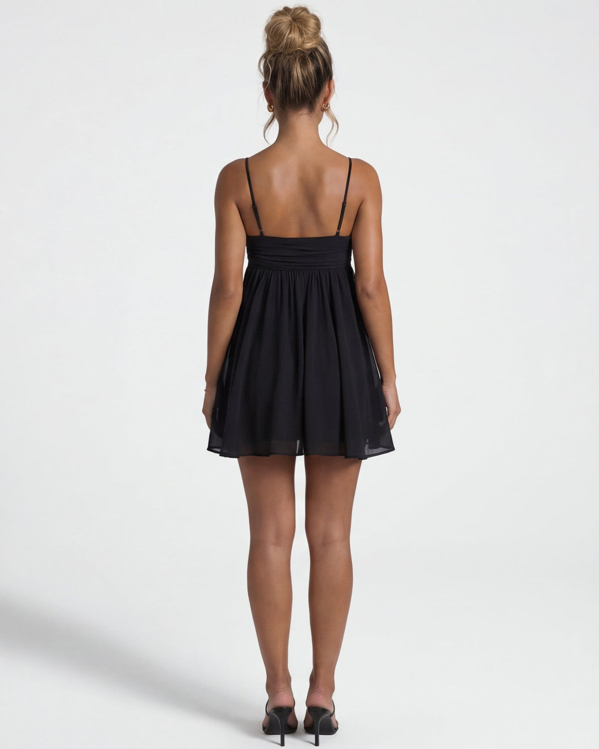 Aisha – Flowy Babydoll Mini Dress