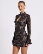 Liyana – Lace Bodycon Mini Dress
