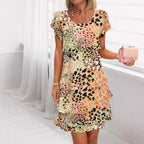 Venetia - Elegant Printed Dress